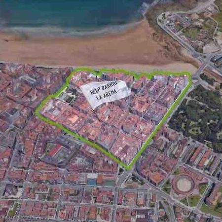 Apartamento A 100Metros De La Playa De San Lorenzo Gijón Exterior foto