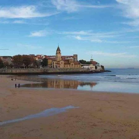 Apartamento A 100Metros De La Playa De San Lorenzo Gijón Exterior foto