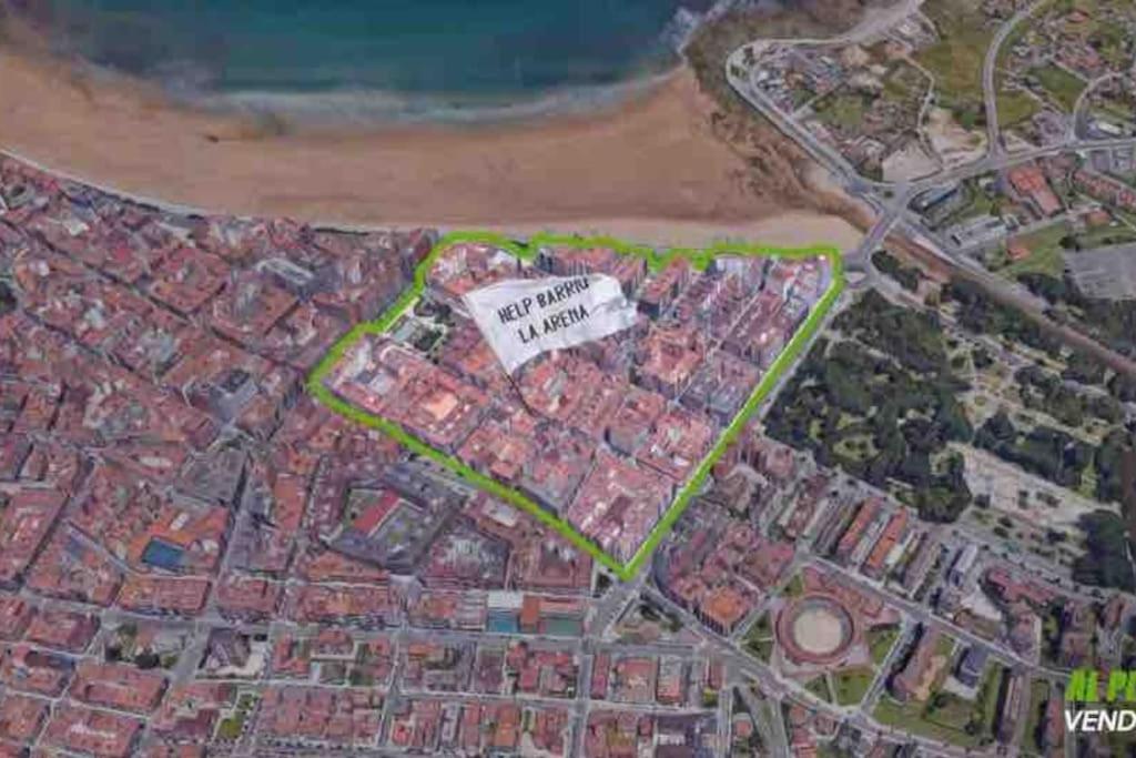 Apartamento A 100Metros De La Playa De San Lorenzo Gijón Exterior foto