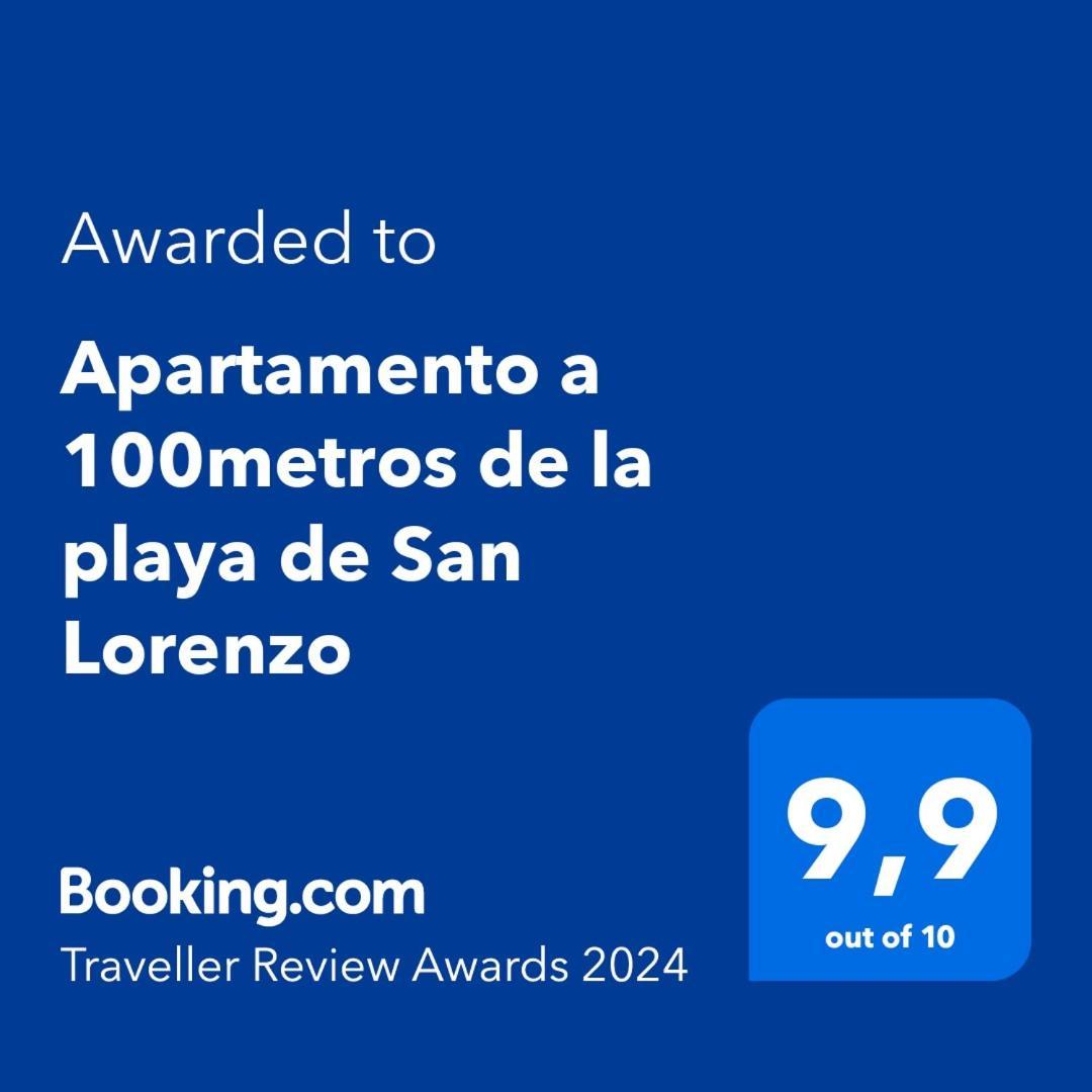 Apartamento A 100Metros De La Playa De San Lorenzo Gijón Exterior foto